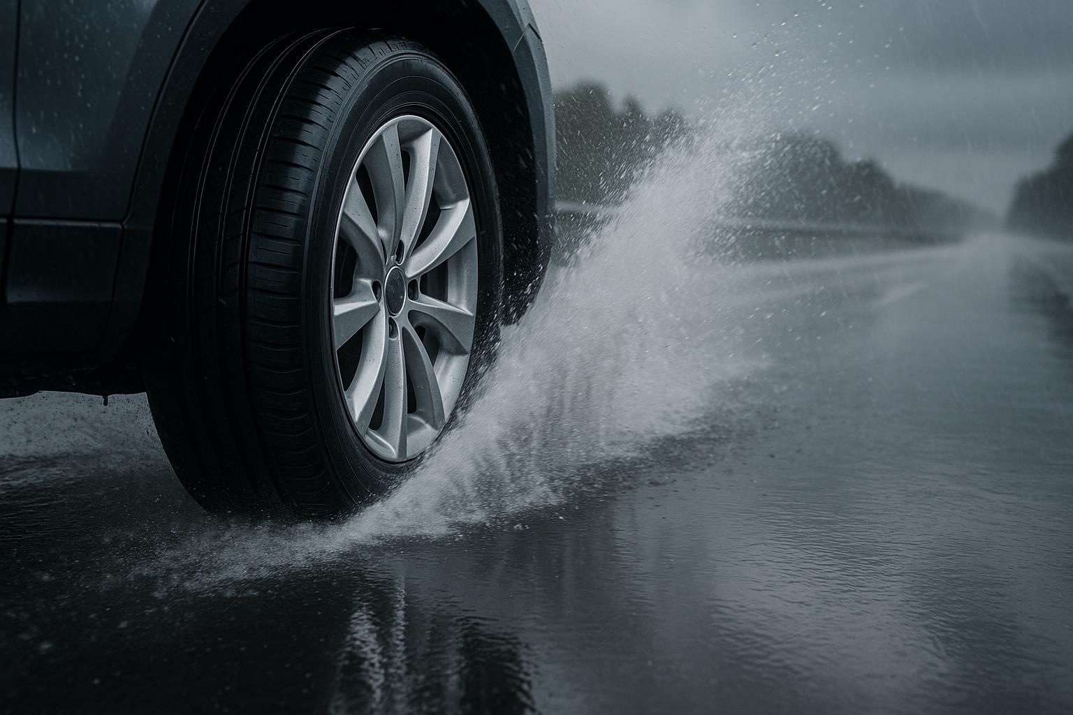 Aquaplaning: Warum Ihr Auto plötzlich aufschwimmt – und wie Sie richtig reagieren