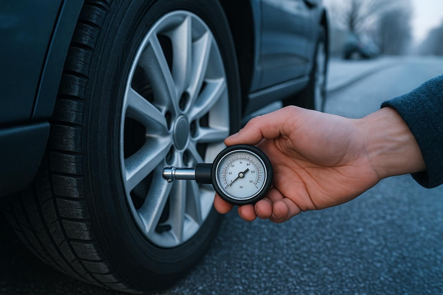 Der erste Frost und die Reifendruck-Warnung: Warum Kälte allein die Leuchte fast nie ausl…