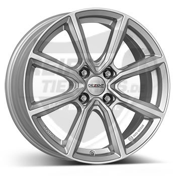 6.5x17 ET28 DEZENT TN silver