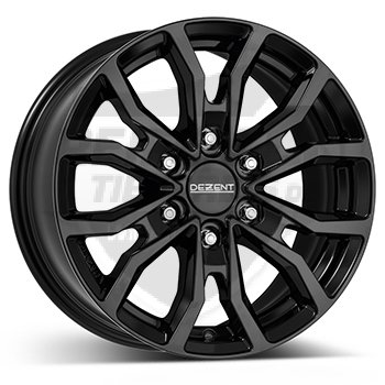 6.5x17 ET48 DEZENT KC black