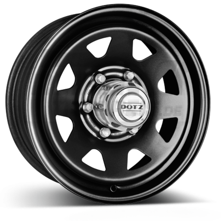 6x15 ET45 OFFROAD STAHL DOTZ Pharao dark