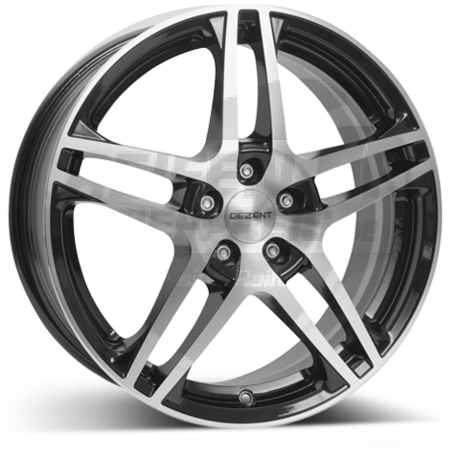 7x17 ET40 DEZENT RB dark